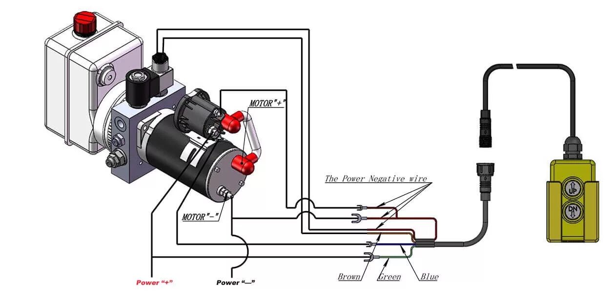 Подключение гидронасоса без аккумулятора Mini,Small,Micro Hydraulic Power Pack ,Small Hydraulic Power Unit