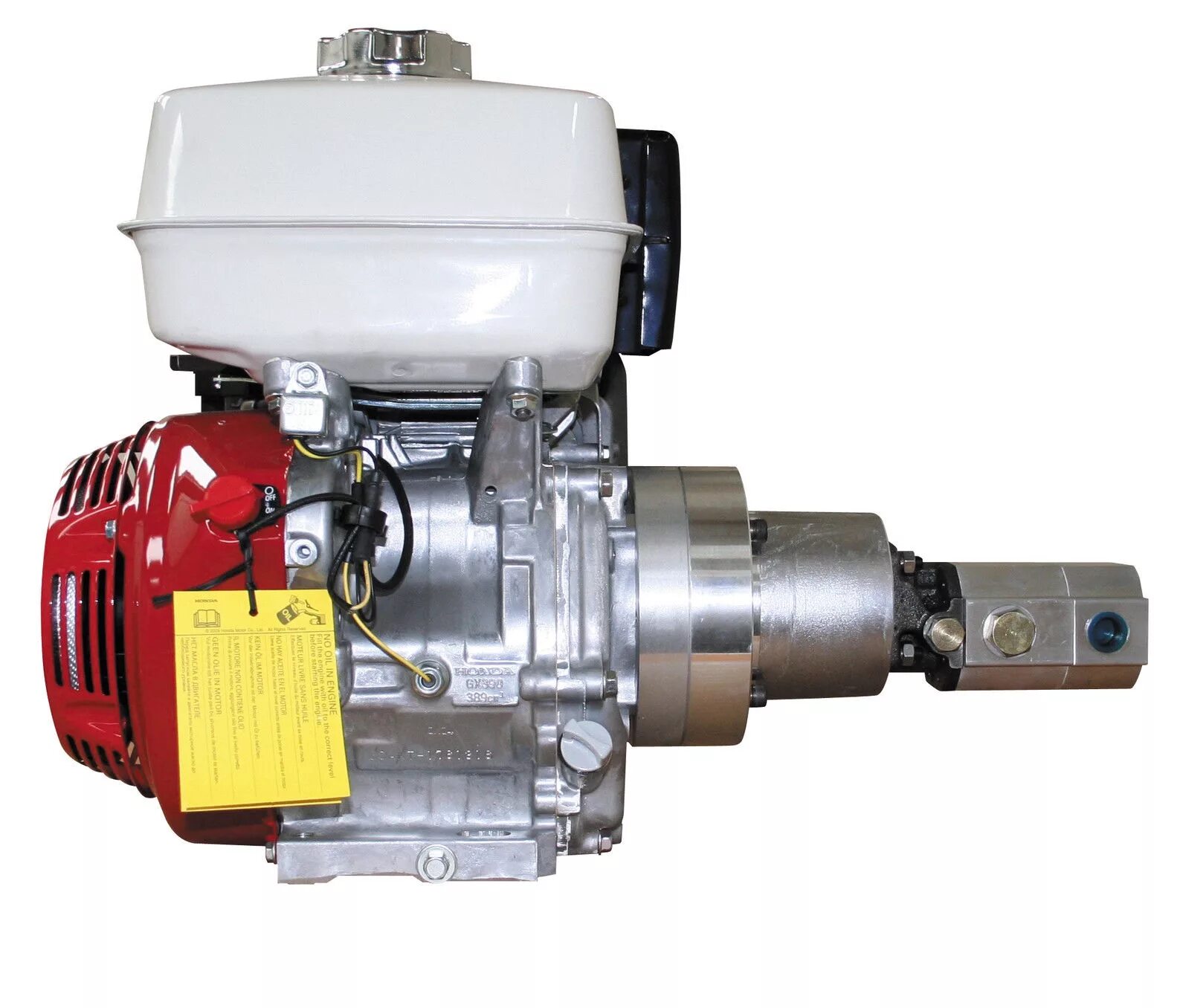 Подключение гидронасоса к двигателю мотоблока Honda Petrol Engine Driven Hydraulic Single Acting Power Units, 5.5HP, 10.5 L/Mi