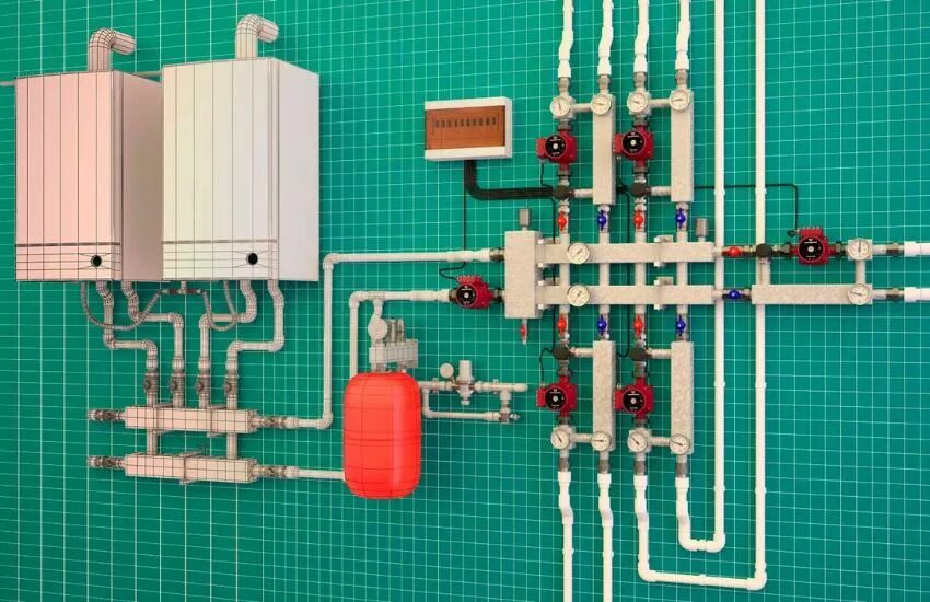 Подключение гидрострелки к котлу отопления Распределительная гребенка (коллектор) - делаем правильный выбор - статьи от San