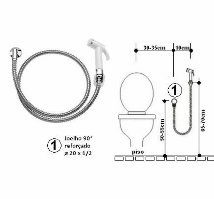 Подключение гигиенического душа без смесителя Pin en #8 ergonomics Diseño del aseo, Planos de baños, Planos de baños pequeños