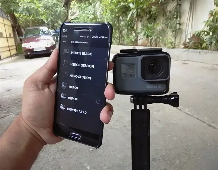 Подключение gopro к телефону Статьи HERO5 Black - Подключение к телефону