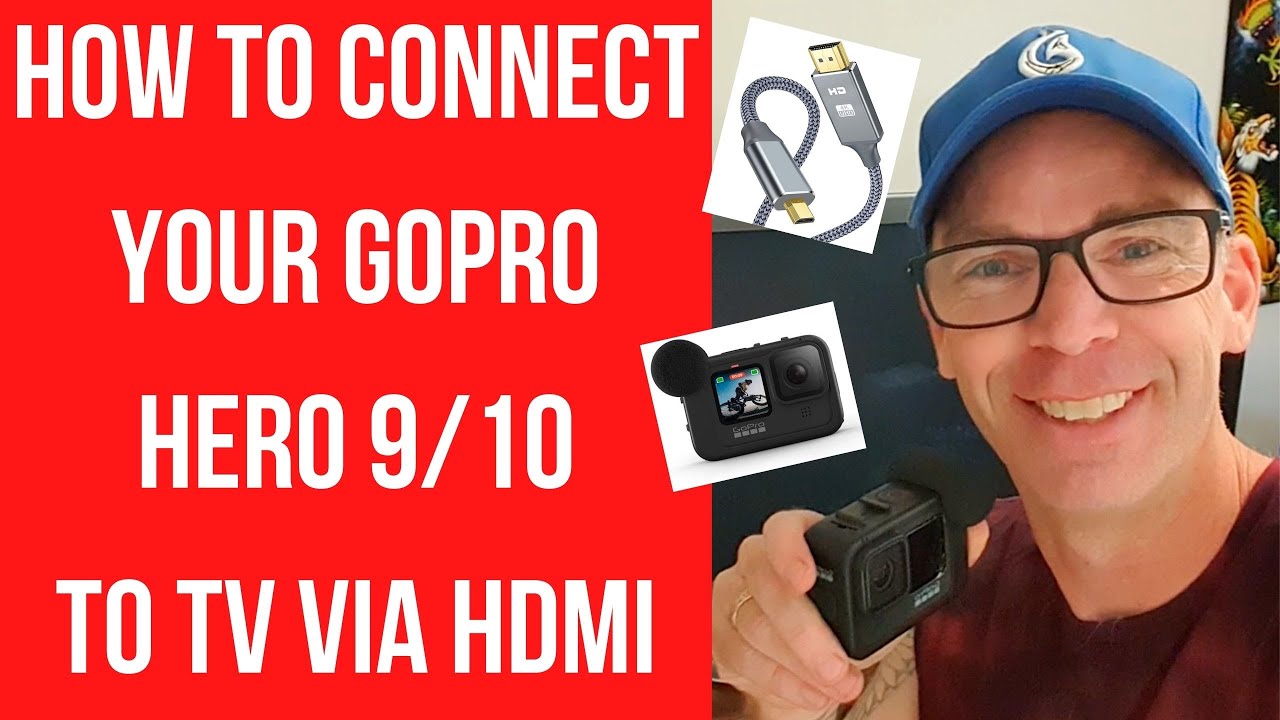 Подключение gopro к телевизору How to Connect a GoPro to TV with HDMI How to guide - YouTube