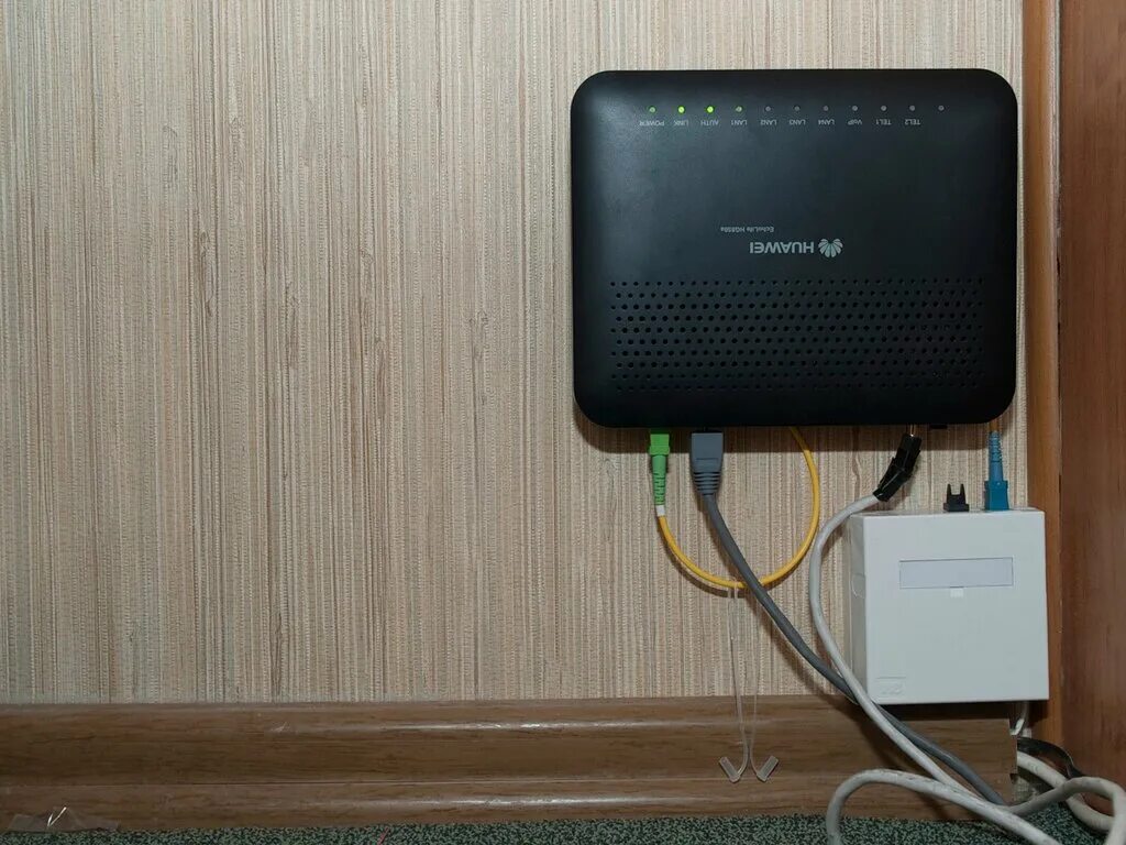 Подключение gpon в квартире Мгтс интернет роутеры