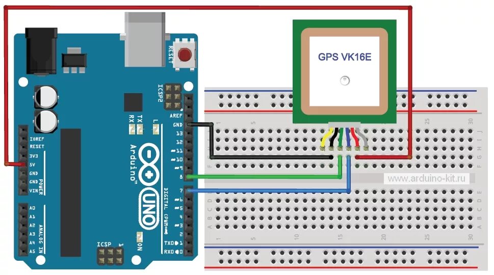 Подключение gps к компьютеру ● Проект 33: Модуль GPS. Принцип работы, подключение, примеры