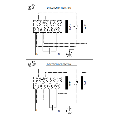 Подключение grundfos 2 TP 32-80/4 A-F-A-GQQE - Grundfos TP - ЭКОМАКС