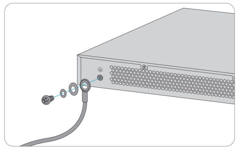 Подключение хаба к компьютеру FS S1900-24T Ethernet Unmanaged Switch User Guide