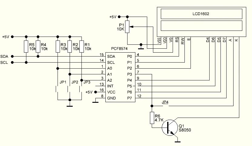 Подключение hd44870 по 4 i2c ATtiny13 + LCD1602_I2C (Arduino) - rcl-radio.ru