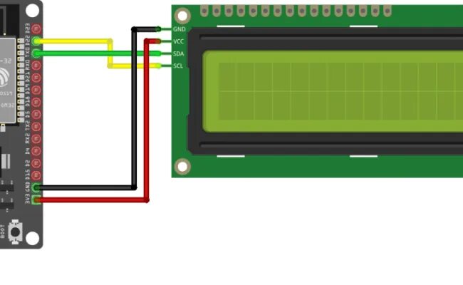 Подключение hd44870 по 4 i2c Interfacing I2c Lcd With Esp32 Esp32 I2c Lcd Tutorial Johnhau Mi - Jethro Jeff