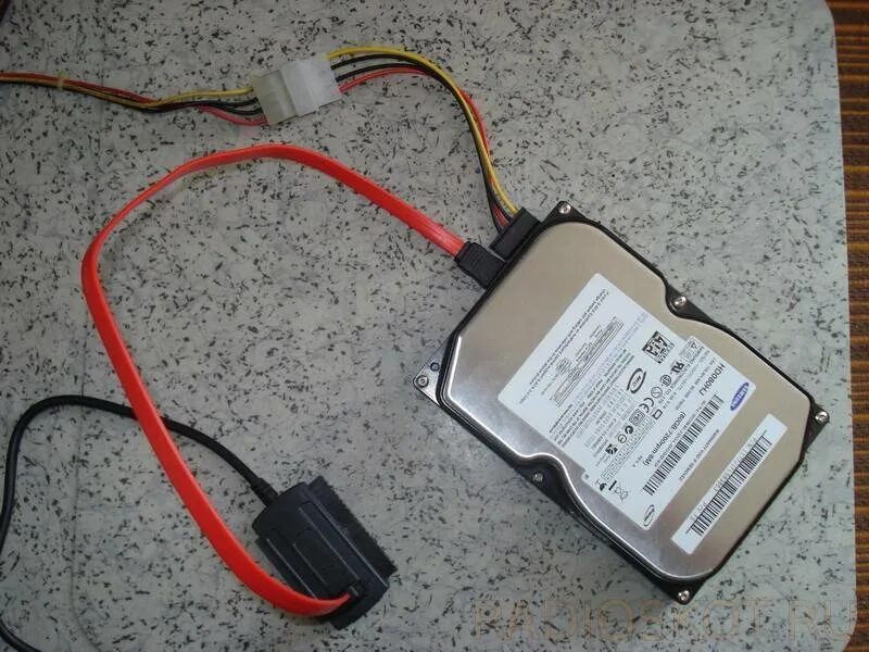 Подключение hdd через переходник Как подключить жесткий диск к ноутбуку