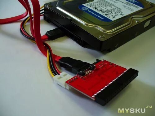 Подключение hdd через переходник IDE to SATA / SATA to IDE Drive Dual Convert Adapter - Переходник с SATA на IDE 