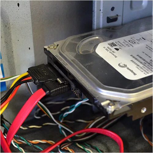Подключение hdd windows 10 Ответы Mail.ru: Какие провода нужны для подключения жесткого диска к компьютеру?