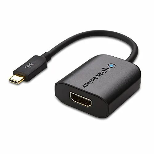 Подключение hdmi через type c $16.99 Cable Matters USB-C to HDMI Adapter Supporting 4K 60Hz in Black (Thunderb