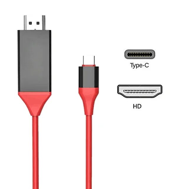 Подключение hdmi к телефону type c Кабель-переходник с USB C на HDMI, 4K @ 30 Гц AliExpress