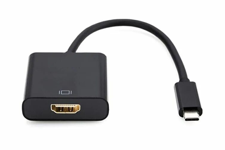 Подключение hdmi к телефону type c Адаптер Type-C - HDMI - купить с доставкой по выгодным ценам в интернет-магазине