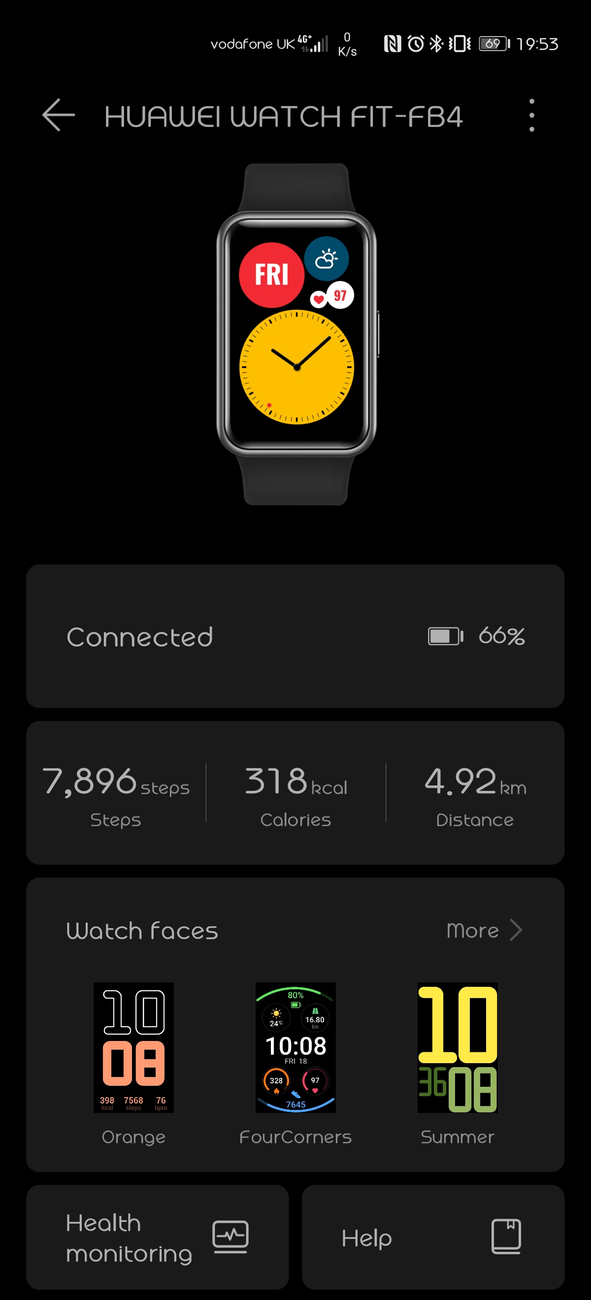 Подключение huawei watch fit к телефону Huawei Watch Fit Need help? The Health app probably has the answer... - HUAWEI C