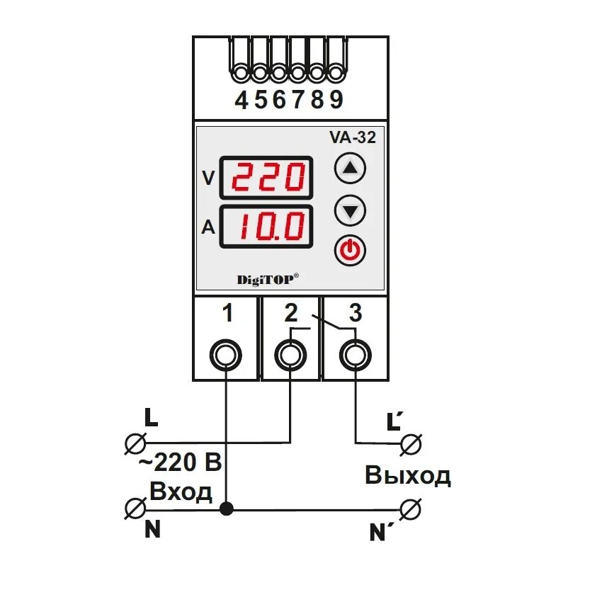 Подключение и настройка реле напряжения Реле напряжения дигитоп фото - DelaDom.ru