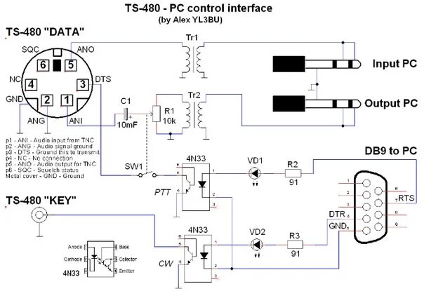 Подключение icom к компьютеру Сайт RA1OHX. Радиолюбители КВ и УКВ Основной альбом - Фотография 30 из 80 ВКонта