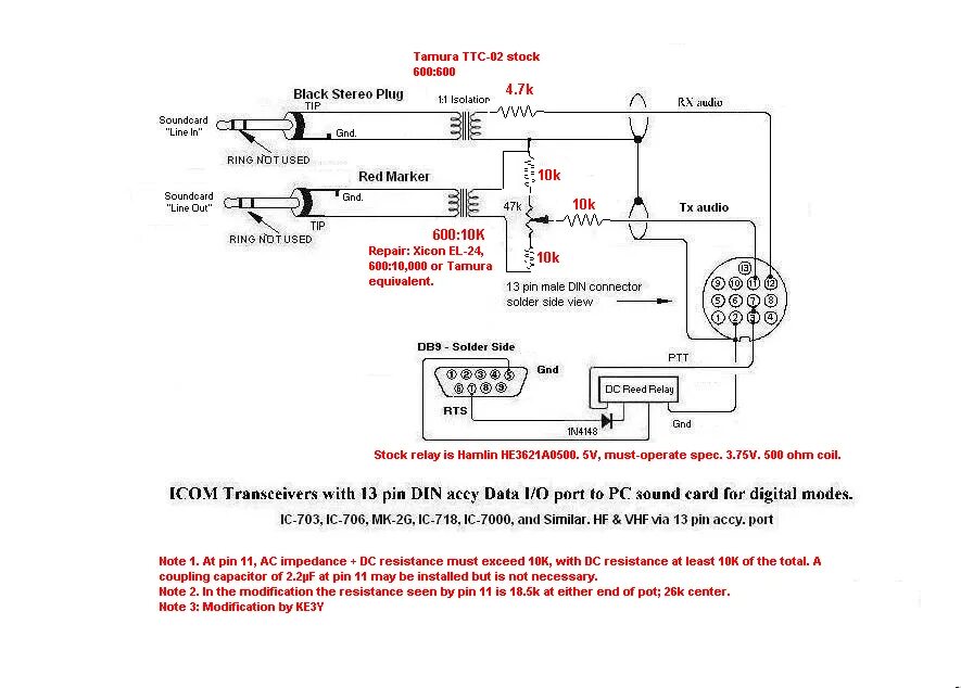 Подключение icom к компьютеру INADEQUACY OF THE DONNER DIGITAL INTERFACE WITH THE ICOM IC-706mkII TRANSCEIVER