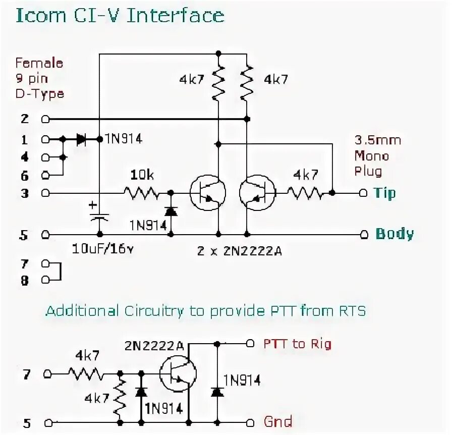 Подключение icom к компьютеру Радио для всех - Подключение радиостанций к компьютеру.