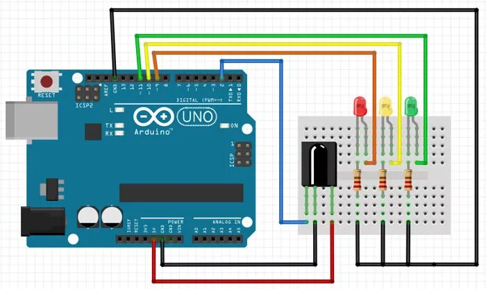 Подключение ик датчика к ардуино Ардуино с "абсолютного нуля" 001