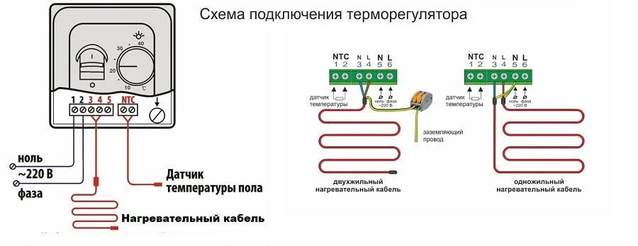 Подключение ик теплого пола к терморегулятору Купить терморегулятор для теплого пола в Минске по выгодной цене