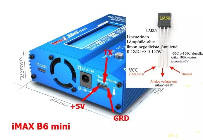 Подключение imax к компьютеру Универсальная зарядка iMAX B6 Mini от SkyRC