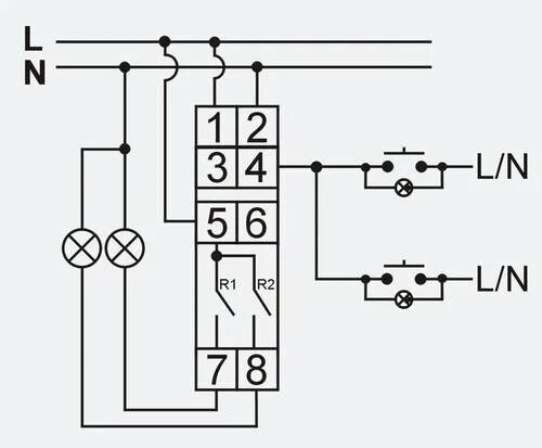 Подключение импульсного реле Импульсное реле: схема подключения, принцип работы, что это такое