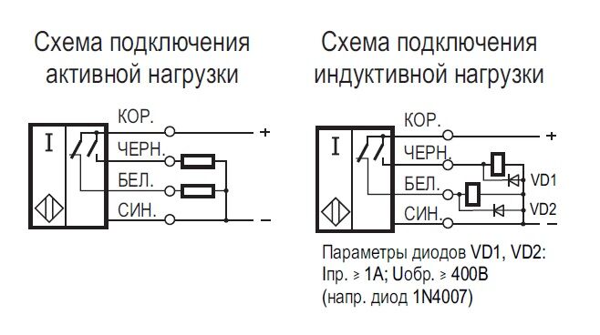 Подключение индукционного датчика Индуктивный датчик ISBt A8A8-43P-10G-LZ-C1-P-6, цена в Екатеринбурге от компании