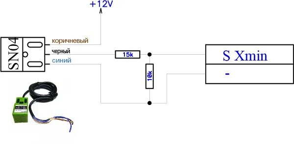 Подключение индукционного датчика к 3д принтеру MicroNC2