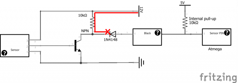 Подключение индукционного датчика к 3д принтеру diodes - How can I connect a 24v-powered inductive proximity sensor to a 3D prin