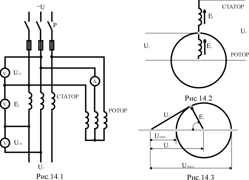 Подключение индукционного двигателя Лабораторная работа № 14 исследование индукционного регулятора