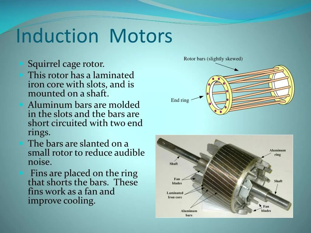 Подключение индукционного двигателя PPT - INDUCTION MOTORS PowerPoint Presentation, free download - ID:3291406