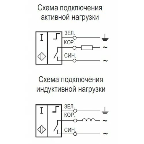 LJ12A3-4-Z/BY, Датчик индуктивный, PNP, NO, Замыкающий, 6-36В DC, M12