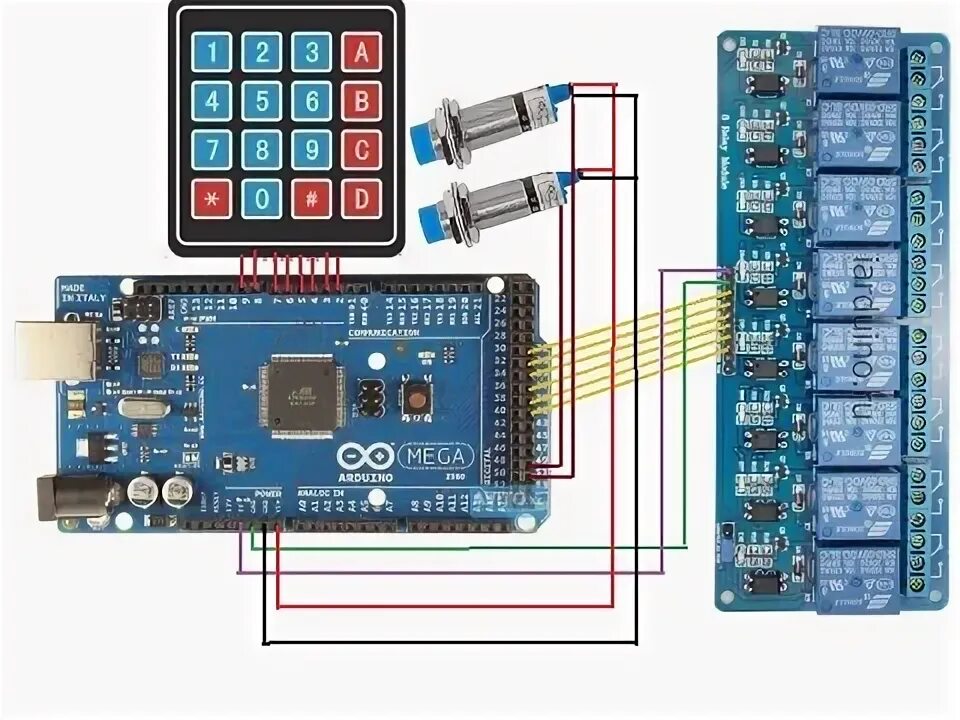 Подключение индуктивного датчика к ардуино Подключение двух индуктивных концевых переключателей к ардуино Аппаратная платфо