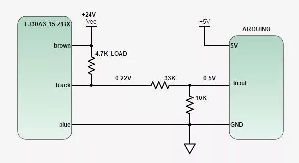 Подключение индуктивного датчика к ардуино Hall effect sensor and pull down resistor - Programming Questions - Arduino Foru