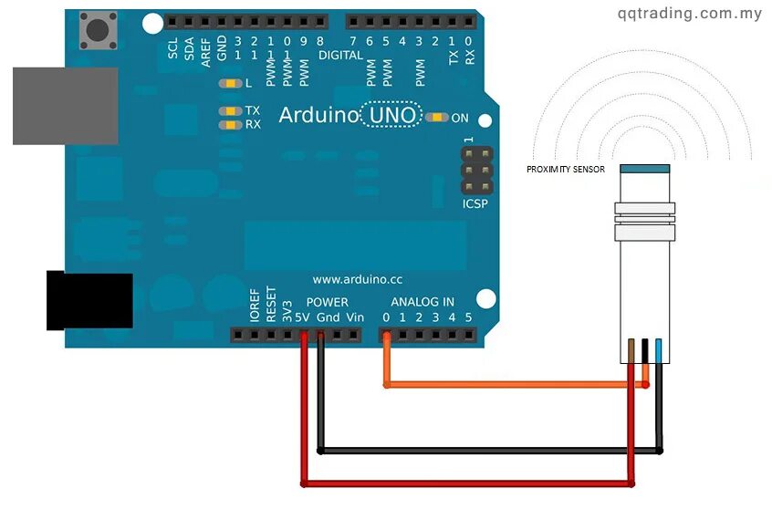 Подключение индуктивного датчика к ардуино Proximity Induction Sensor PNP Normally Open Switch LJ12A3-4-Z/BY QQ Online Trad