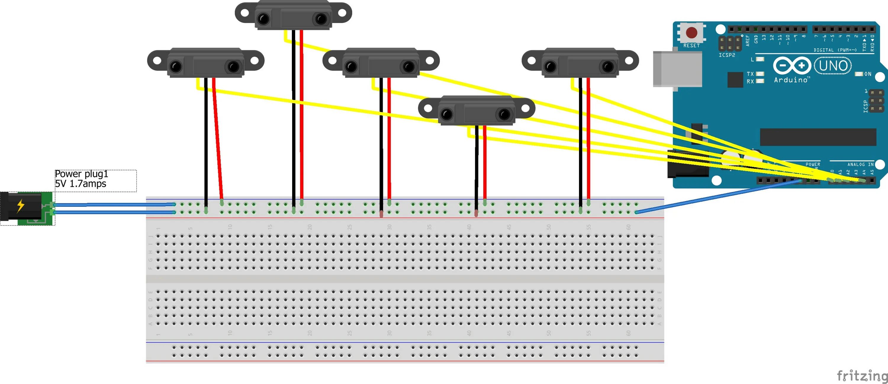 Подключение индуктивного датчика к ардуино Multiple infrared proximity sensors and Arduino - Electrical Engineering Stack E