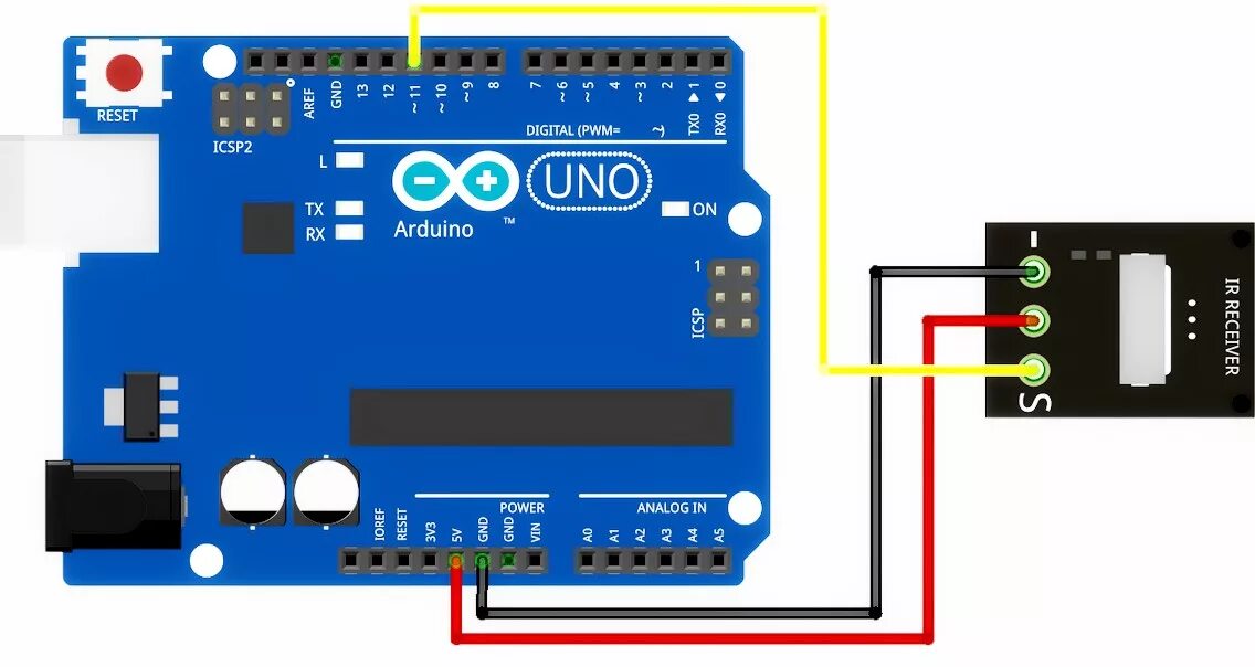 Подключение инфракрасного датчика к ардуино Купить недорого Модуль инфракрасного приёмника VS1838B на плате в интернет магаз
