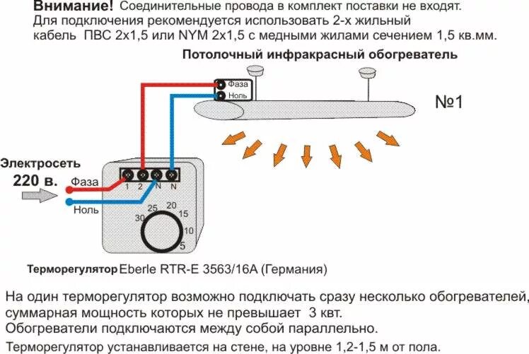 Подключение инфракрасного обогревателя баллу bigh 3 Инфракрасный обогреватель Алмак ИК 5 купить в интернет-магазине Мосхолдинг. Цена