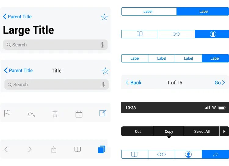 Подключение интерфейса к телефону IOS 18 UI