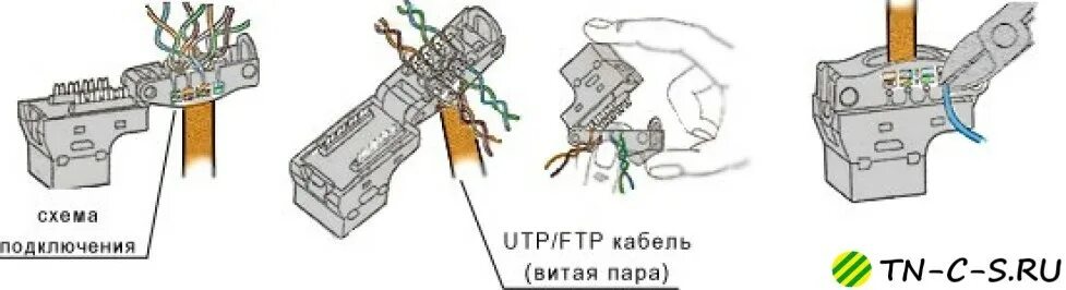 Подключение интернет розетки шнайдер глосса Схема интернет розетки шнайдер