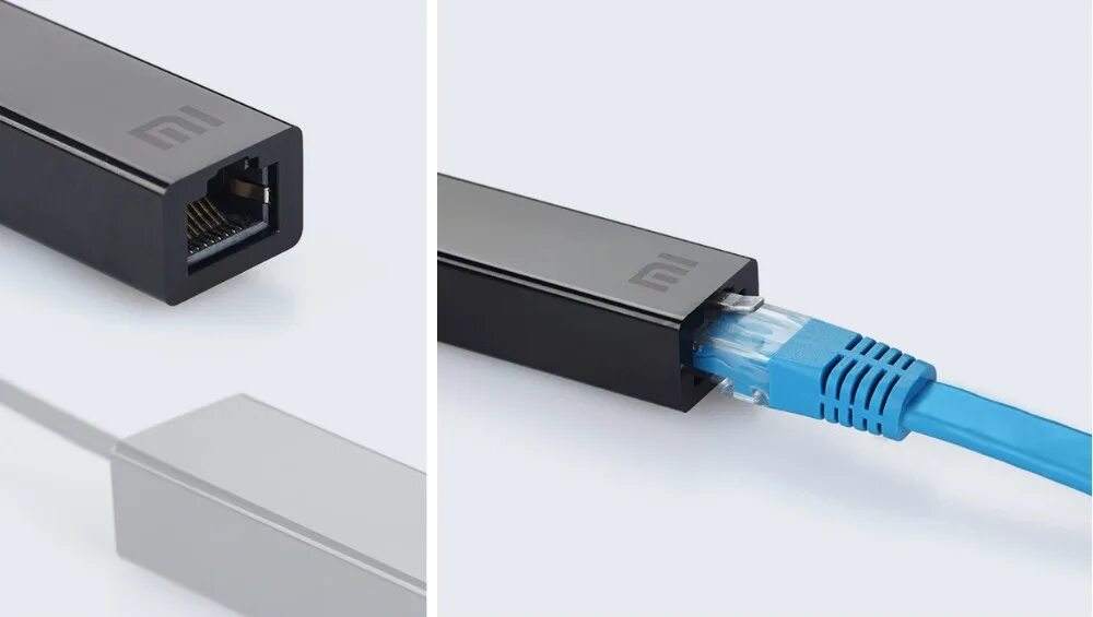 Подключение интернета через адаптер Оригинальная внешняя Ethernet-карта Xiaomi USB к RJ45 адаптер lan 10/100 Мбит/с 