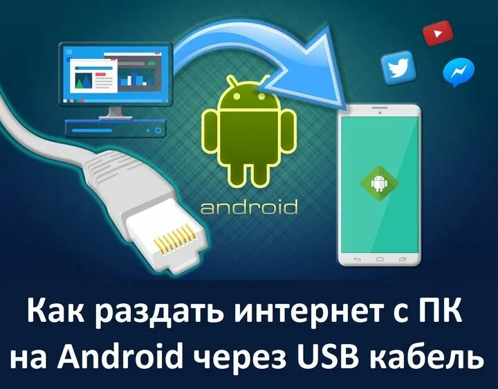 Подключение интернета через usb Как раздать интернет с ПК на Android через USB кабель