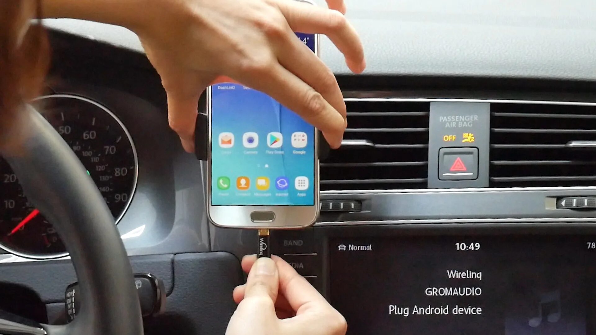 Подключение интернета в машину Connect Android phone to Car Stereo for Music Stream and GPS navigation