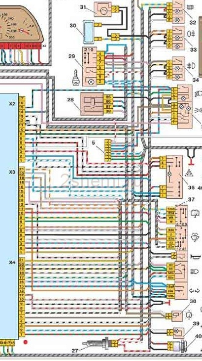 Подключение инжектора ваз 2114 Схема ваз 2114 электропроводки инжектор 8 клапанов