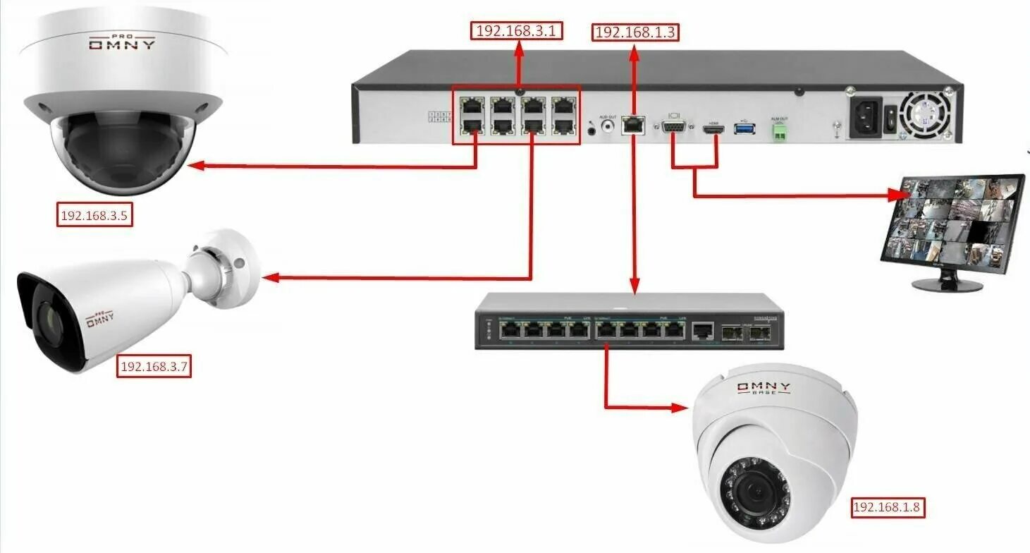 Подключение ip камеры к облаку Камера видеонаблюдения HiWatch IPC-B542-G2/4I (4 мм) белый - купить в интернет-м