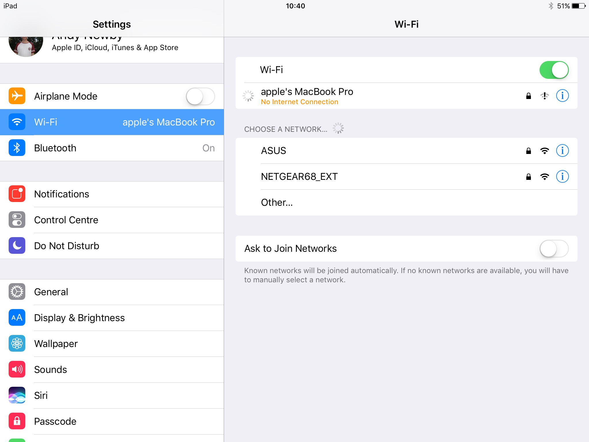 Подключение ipad 2 wifi - Accessing an ipv6 NAT64 connection on my iPad, broadcast from Mac - Ask D