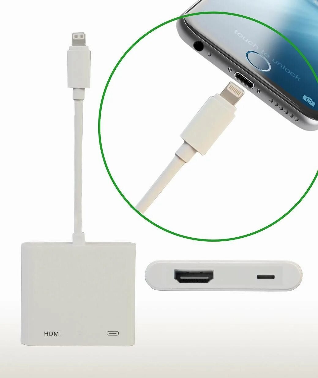 Подключение iphone через usb Lightning Digital AV Adapter Digital Camera - China Adapter and HDMI price