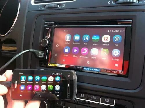 Подключение iphone к магнитоле MirrorLink example Connected car, Car radio, Vehicles