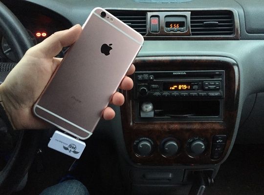 Подключение iphone к машине Connect iPhone 6s Plus to older car radio WIRELESSLY! No Bluetooth! No Aux! No c